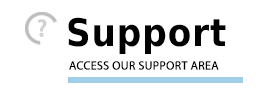 access our support area
